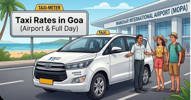Taxi travel Goa
